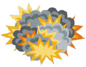 爆発・破裂による被害
